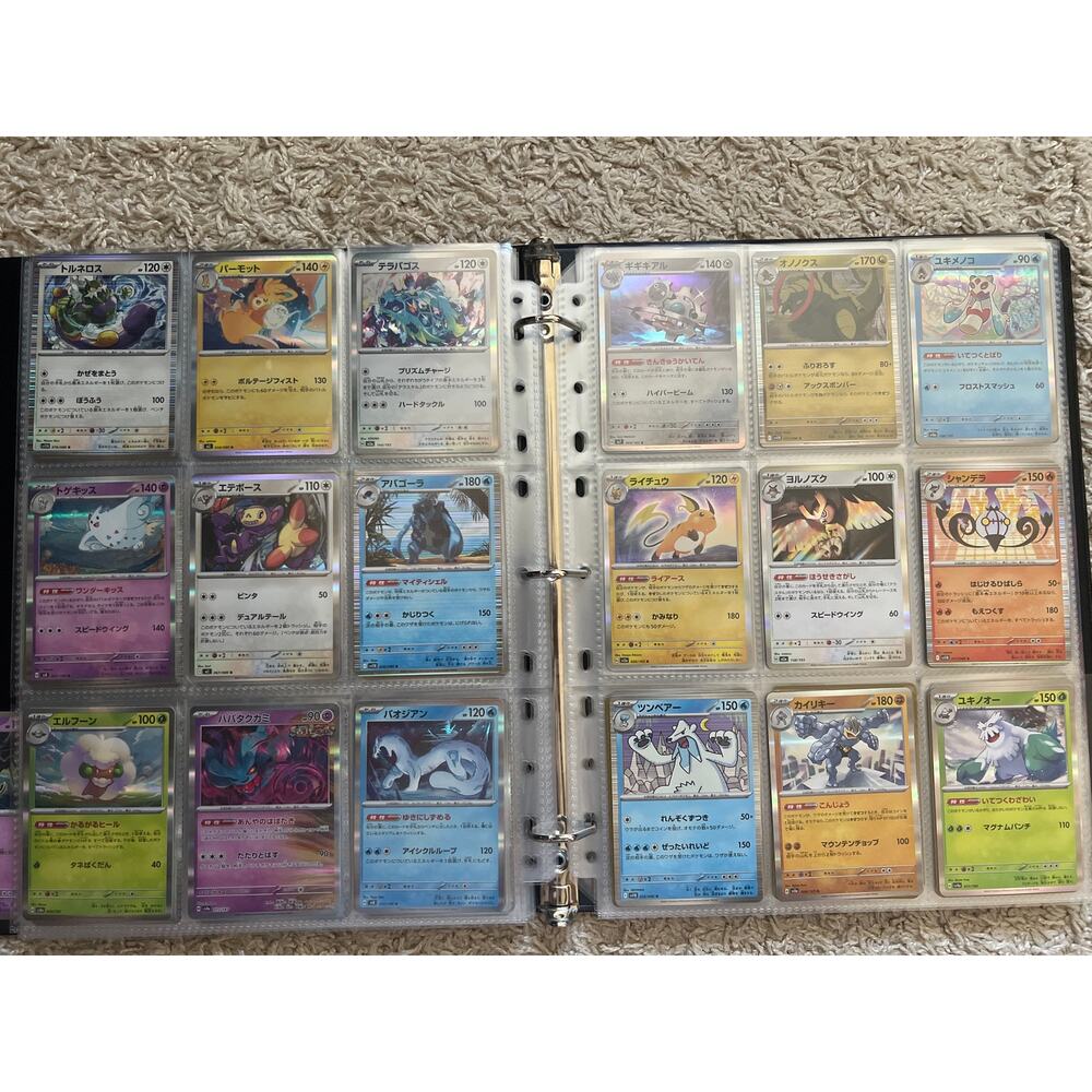 Pokemon Japanese Binder lot of Holos with sealed booster packs - Picture 10 of 16